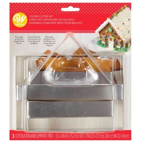 wilton gingerbread house cookie cutters